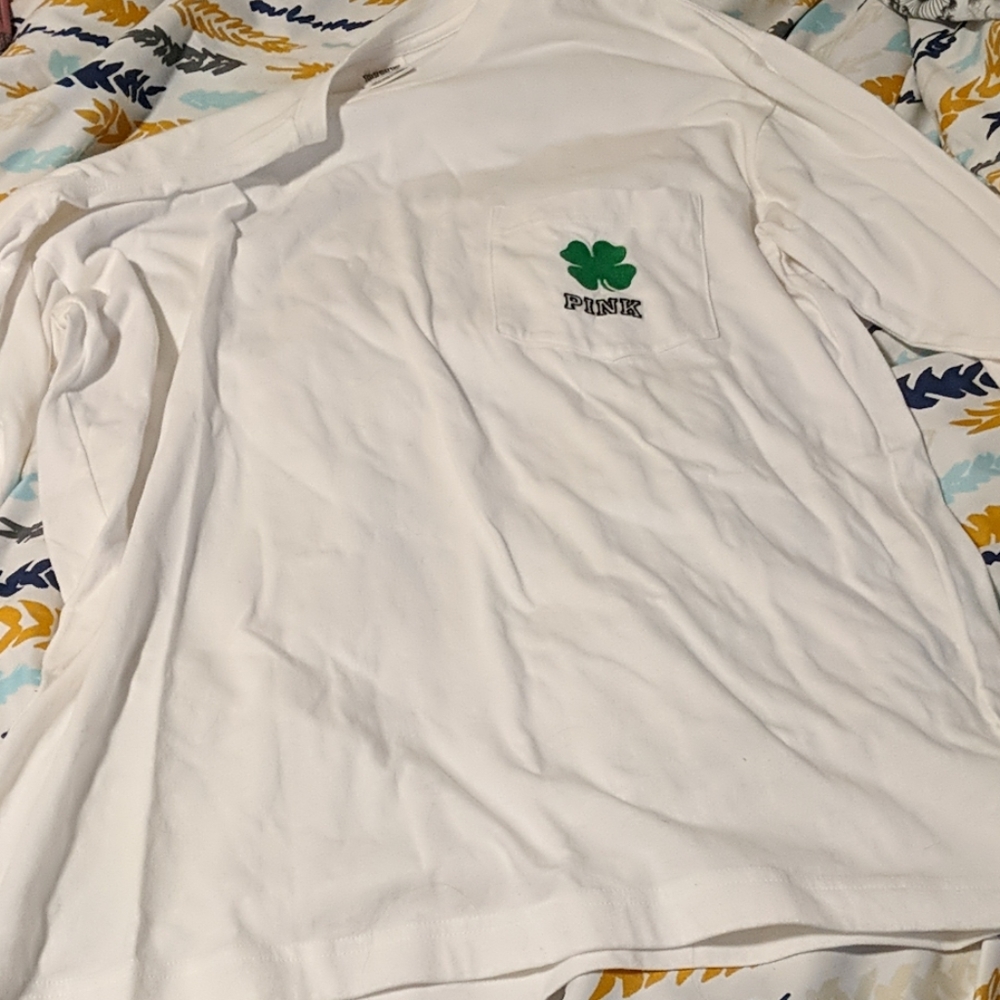 Pink St. Patrick's day shirt